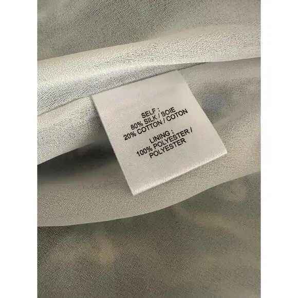 Tanya Taylor Bianka Silk Blend Wrap Dress Party Mini Leopard Short Sleeve Size 6 - Picture 9 of 16